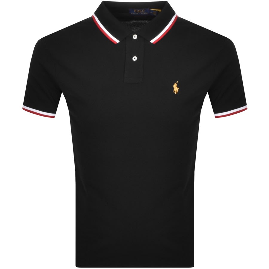 Alternative Image for ProductRalph Lauren Basic Mesh Polo Black1